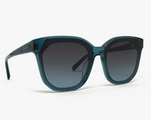 Load image into Gallery viewer, Gia Deep Aqua Blue DIFF Sunglasses