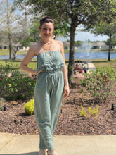 Load image into Gallery viewer, Count On Me Olive Romper
