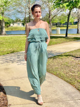 Load image into Gallery viewer, Count On Me Olive Romper