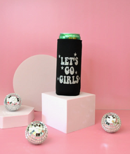 Load image into Gallery viewer, Let's Go Girls Slim Can Cooler