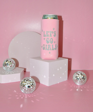 Load image into Gallery viewer, Let's Go Girls Slim Can Cooler