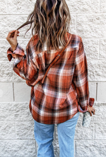 Load image into Gallery viewer, Turn Down Collar Plaid Shirt
