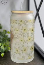 Load image into Gallery viewer, Sunflower Highland Calf 16oz Libbey Glass