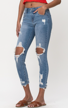Load image into Gallery viewer, Push Over Ripped Jeans