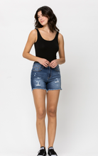 Load image into Gallery viewer, Move Over High Rise Fray Shorts