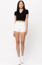 Load image into Gallery viewer, White Fox High Rise Shorts