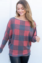 Load image into Gallery viewer, Bring It Back - Buffalo Plaid Top