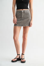 Load image into Gallery viewer, Wild Side Mini Skirt
