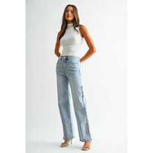 Load image into Gallery viewer, Embellished Dreams High Rise Jeans
