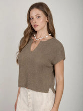 Load image into Gallery viewer, Mocha Dreams Knit Top
