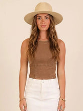 Load image into Gallery viewer, Whisky Nights Crop Top
