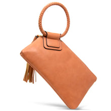 Load image into Gallery viewer, Kayla Tassel Wristlet/Clutch
