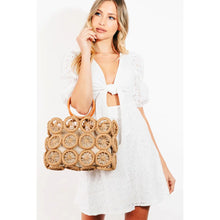 Load image into Gallery viewer, Boho Multi Circle Summer Beach Bag
