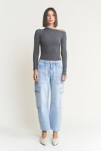 Load image into Gallery viewer, Mazzy High Waist Barrel Jean
