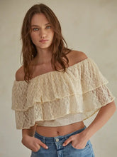 Load image into Gallery viewer, Love Song Lace Top
