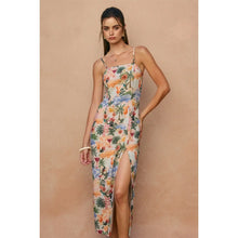 Load image into Gallery viewer, Cabana Crush Linen Midi Dress
