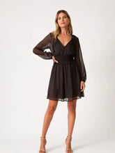 Load image into Gallery viewer, Midnight Romance Mini Dress

