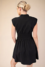 Load image into Gallery viewer, Pretty Things Mini Dress Black
