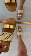 Load image into Gallery viewer, Walk On The Pier Sandals Gold

