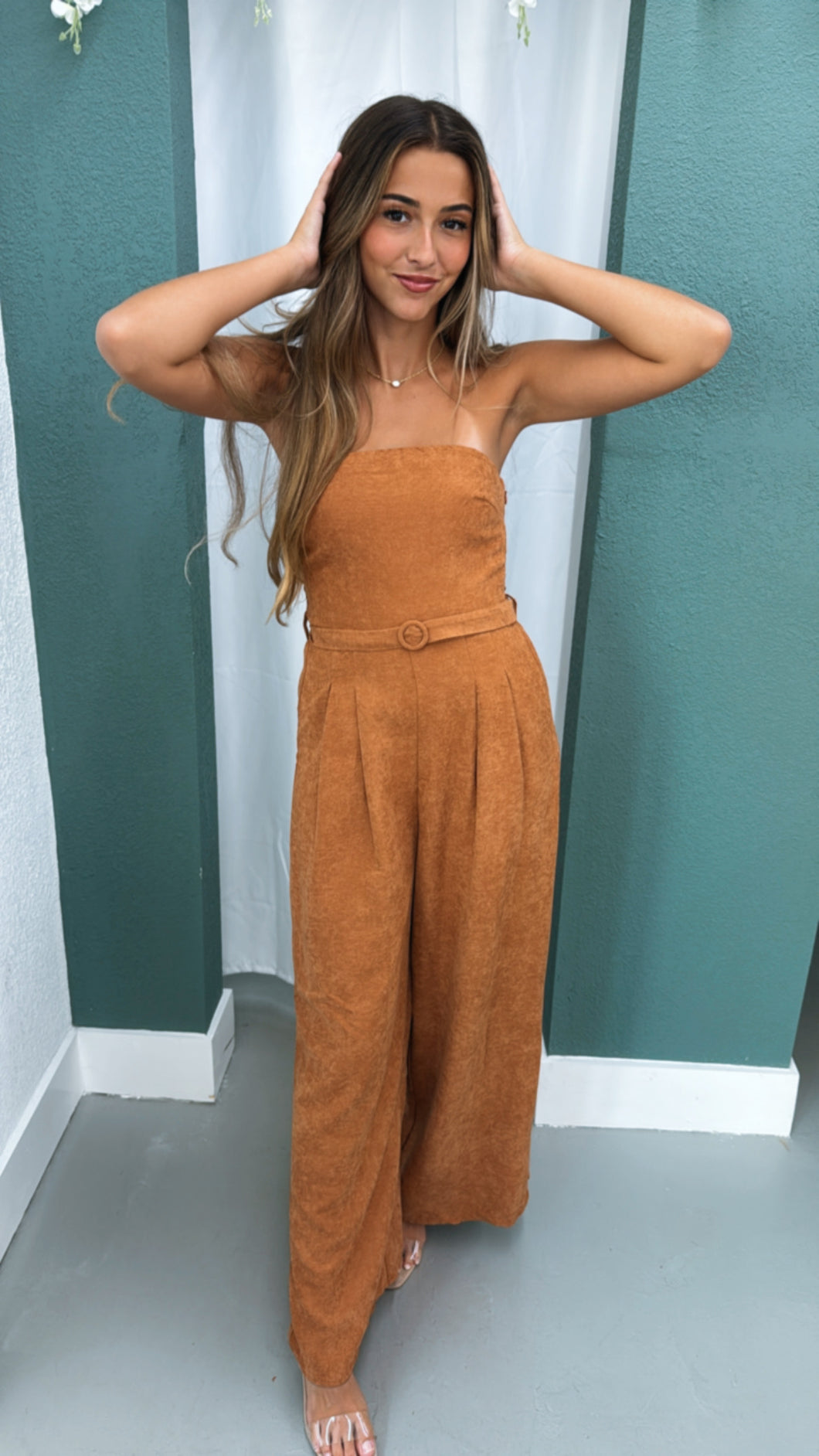 Sundown Tube Top Jumpsuit