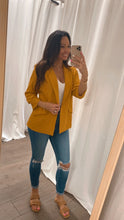 Load image into Gallery viewer, Dress To Impress Blazer Mustard
