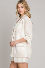 Load image into Gallery viewer, Sea Side Stripe Blazer
