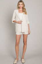 Load image into Gallery viewer, Sea Side Stripe Blazer
