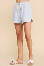 Load image into Gallery viewer, Feeling Blue Stripe Shorts

