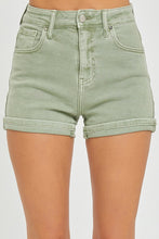 Load image into Gallery viewer, Hazel High Rise Cuffed Denim Shorts
