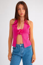 Load image into Gallery viewer, Rose Detail Sweater Top
