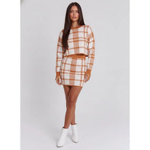 Load image into Gallery viewer, Carmel Latte Plaid Set
