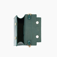 Load image into Gallery viewer, Lantern Faux Croc Crossbody Purse
