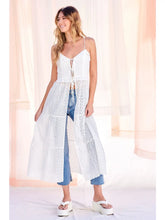 Load image into Gallery viewer, Eyelet Long Cami
