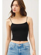 Load image into Gallery viewer, Cropped Spaghetti Tank
