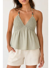Load image into Gallery viewer, Coastal Crush Halter Top
