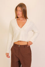 Load image into Gallery viewer, Twisted Knit Sweater Top
