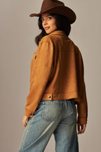 Load image into Gallery viewer, Cool Suede Crop Jacket
