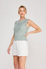 Load image into Gallery viewer, Misty Scallop Top
