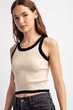 Load image into Gallery viewer, Seeing Double Knit Tank
