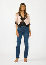Load image into Gallery viewer, The Lace Affair Blouse Champagne
