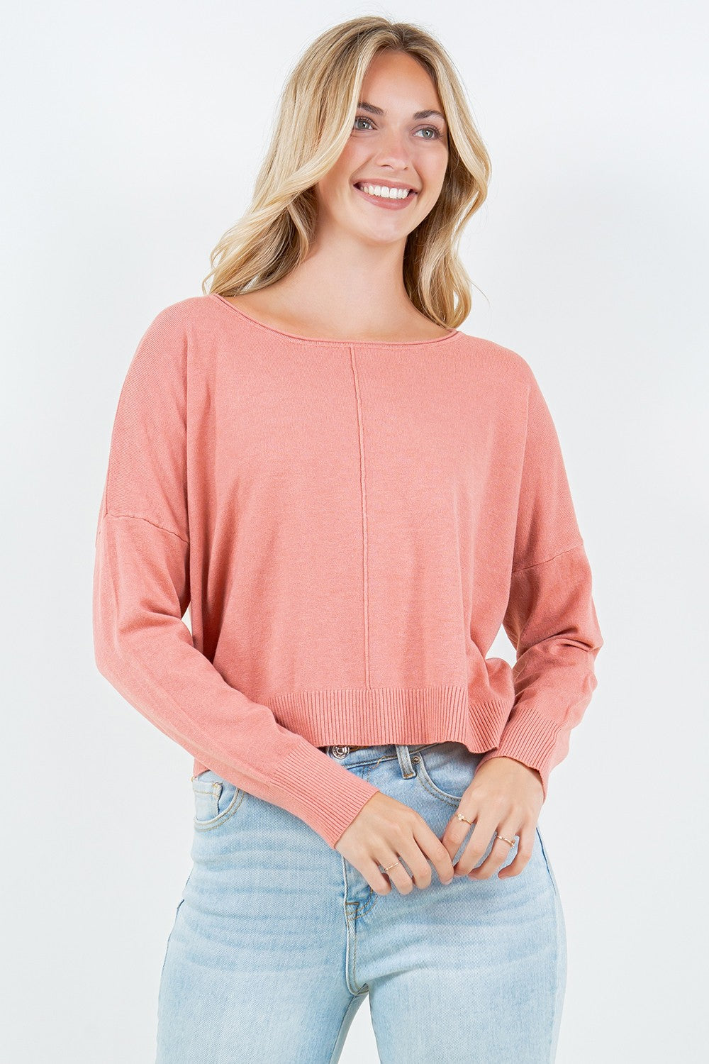 Sweet Dreams Sweater Dusty Pink