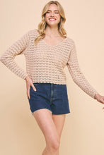 Load image into Gallery viewer, By The Beach Sweater Top
