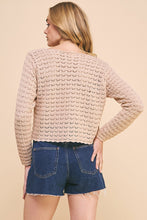 Load image into Gallery viewer, By The Beach Sweater Top
