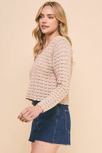 Load image into Gallery viewer, By The Beach Sweater Top
