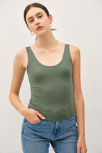 Load image into Gallery viewer, Doubled Lined Scoop Neck Tank
