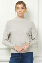 Load image into Gallery viewer, Diamond Mock Neck Sweater
