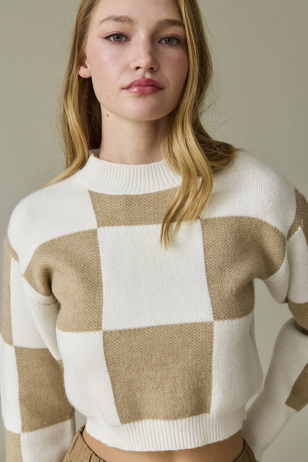 Harper Crop Sweater Top