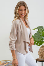 Load image into Gallery viewer, Dressy Girl Blazer Khaki
