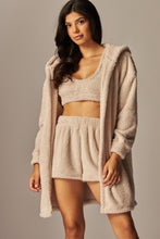 Load image into Gallery viewer, Cozy Fleece 3 Piece Pajama Set Milk Tea
