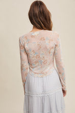 Load image into Gallery viewer, Floral Mesh Top

